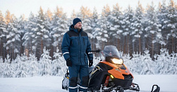 Прокат снегоходов