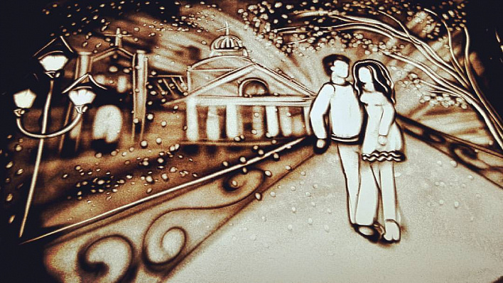 Рисование песком в Томске. Ultra Подарки. Купить рисование песком в Томске. Песочная терапия поможет расслабиться и развить творческие навыки. Сервис UltraPodarki.ru 8 (800) 505 95 30. Рисование песком Томск, рисование песком, занятия песком Томск, занятия песком, игра с песком Томск, игра с песком, песочная терапия Томск, песочная терапия, рисовать песком Томск, рисовать песком, песочная анимация Томск, песочная анимация