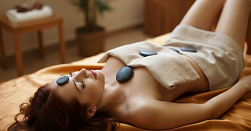 СПА-массаж горячими камнями